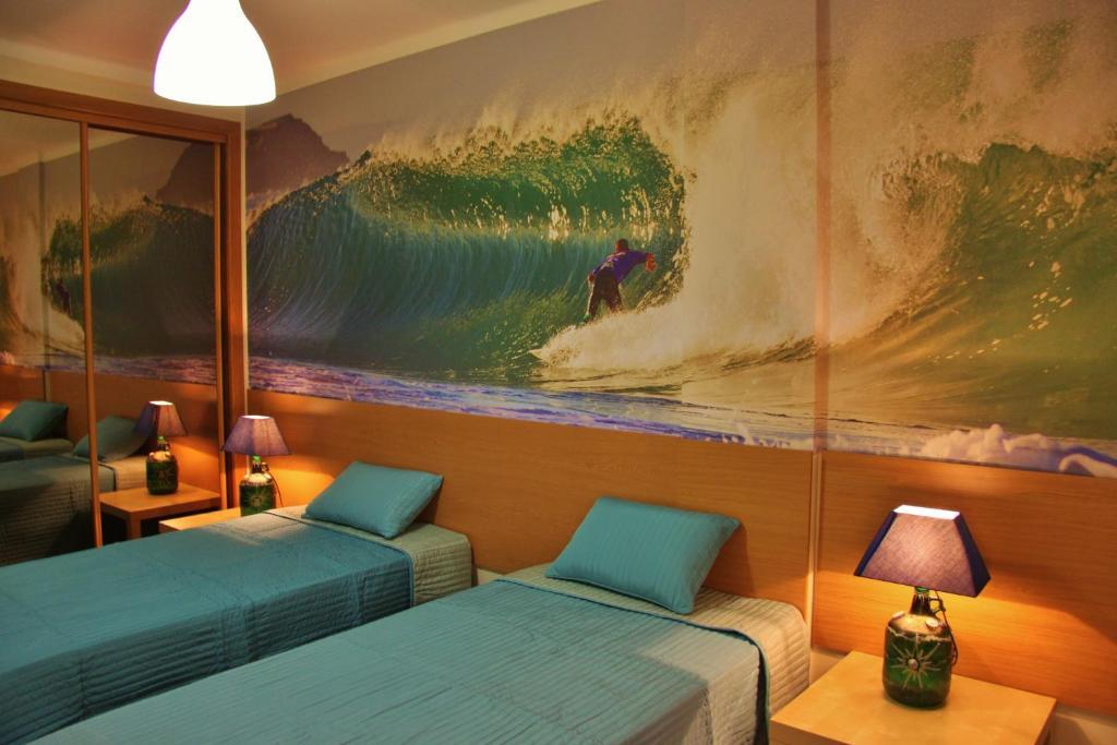 Supertubos Beach Hostel Atouguia Da Baleia Pokoj fotografie